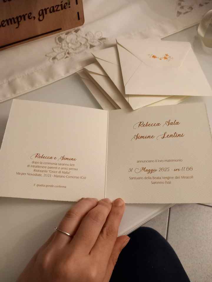 Foto delle vostre partecipazioni ❤️ - 2