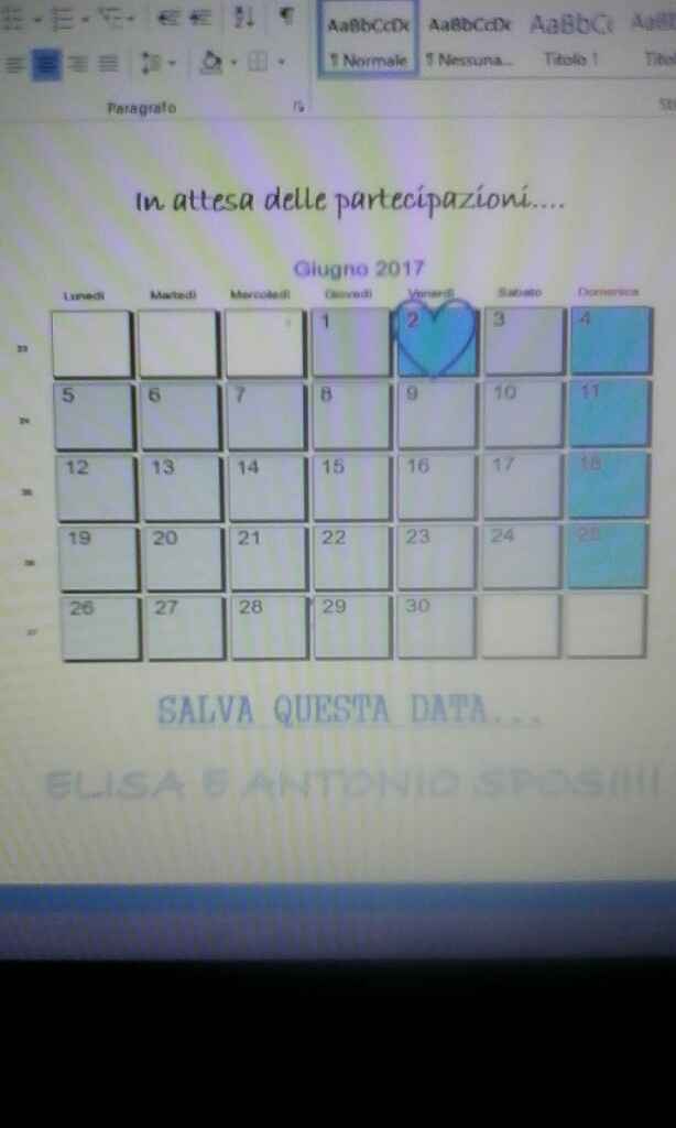 Save the date... - 1
