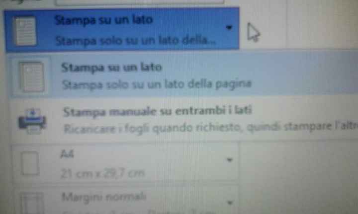 Opzione fronte- retro - 1