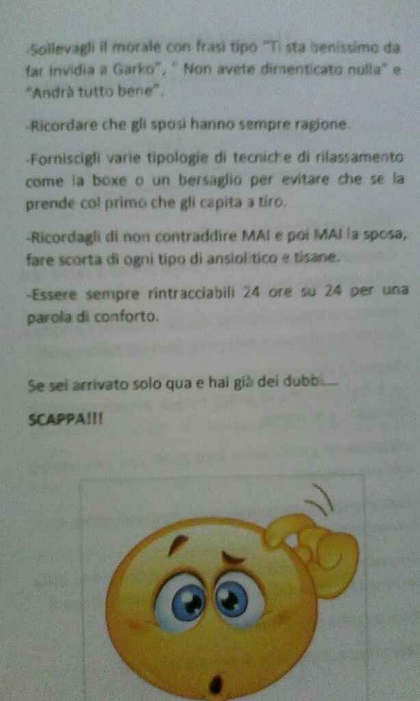 Manuale perfetto testimone dello sposo... pronto!!! - 3