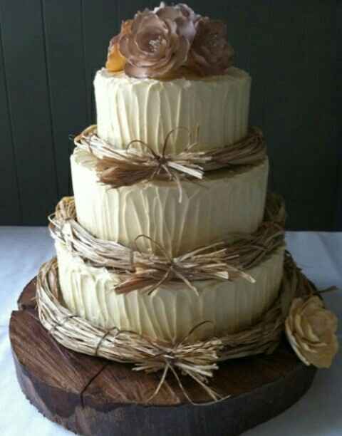 Torta stile country chic!!! - 3