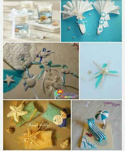 Segnaposto tema mare - 7