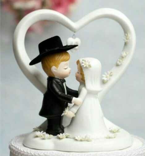 Cake topper carini e romantici - 1