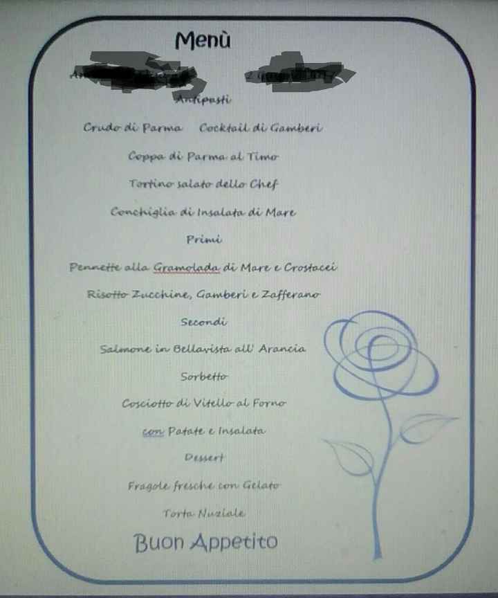 Un menu, due proposte help - 1