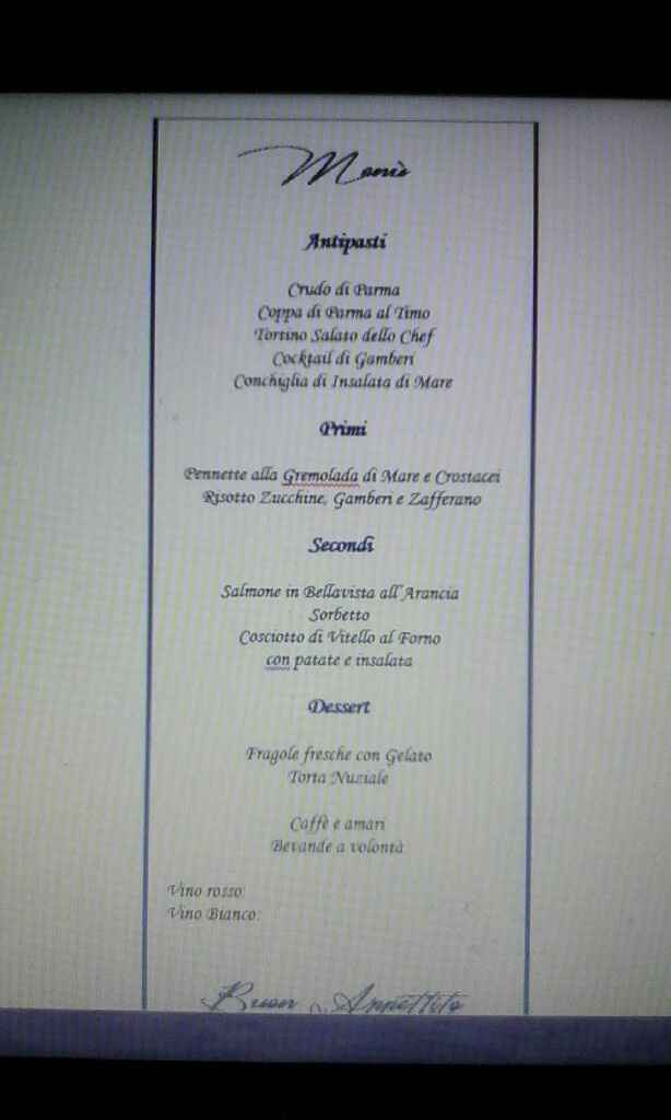 Un menu, due proposte help - 2