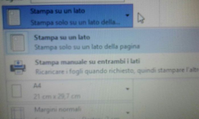 Opzione fronte- retro - 1