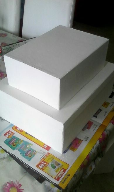 Decorazione torta porta buste - 1