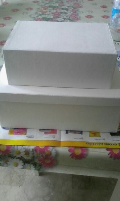 Decorazione torta porta buste - 2