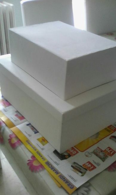 Decorazione torta porta buste - 3