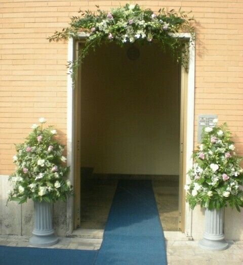 Nel mondo delle nozze- addobbo uscita sposa - 14