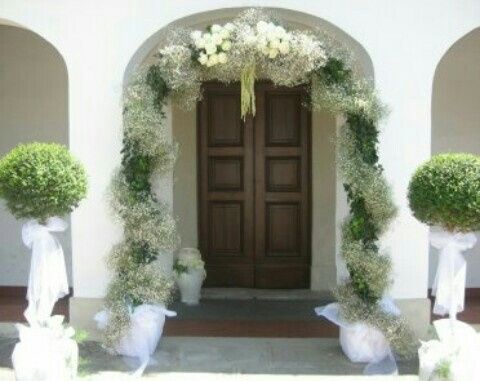 Nel mondo delle nozze- addobbo uscita sposa - 16