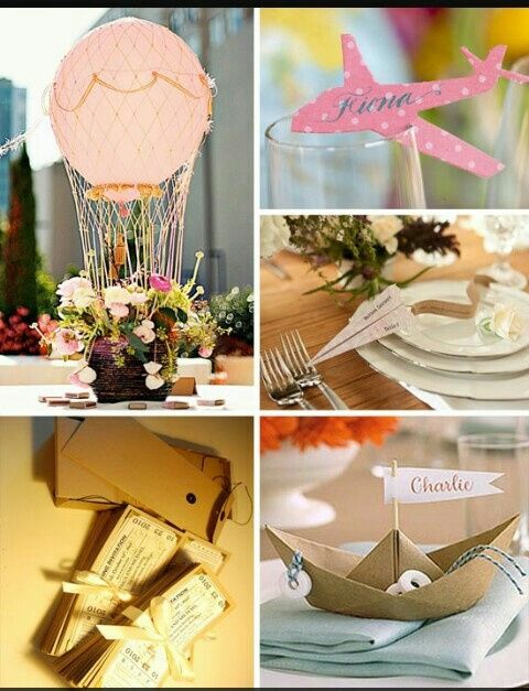 Segnaposti tema viaggi - 7