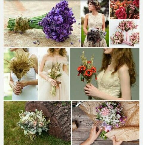 Bouquet per un matrimonio rustico - 5
