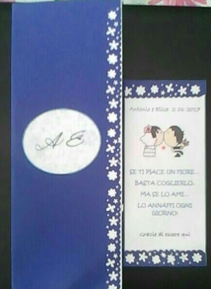 Menù e segnaposto handmade - 2