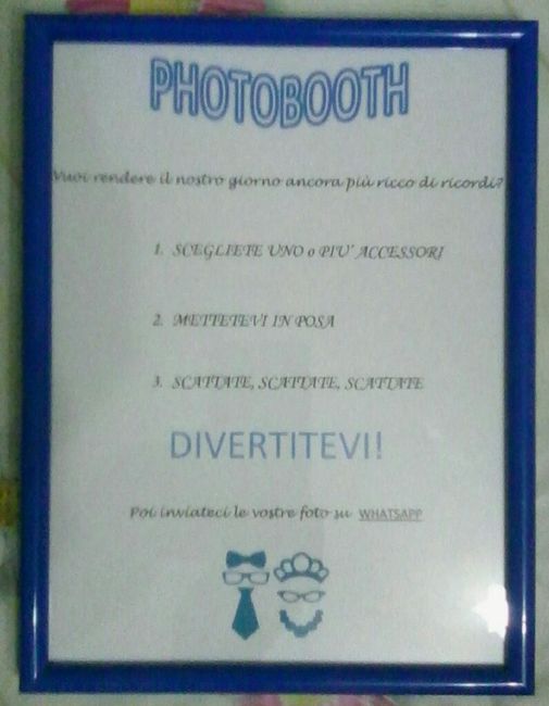 Istruzioni guestbook, photobooth e altro pronti - 2