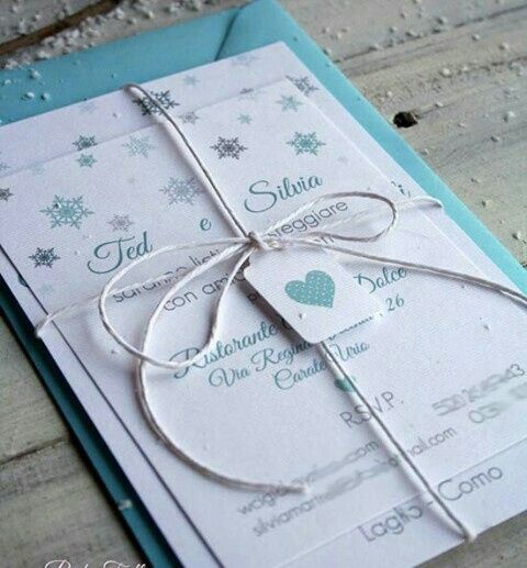 Matrimonio tema inverno - 2