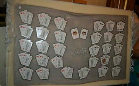 Matrimonio tema carte da gioco - 21