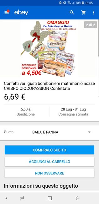 Prezzo confetti maxtris 1