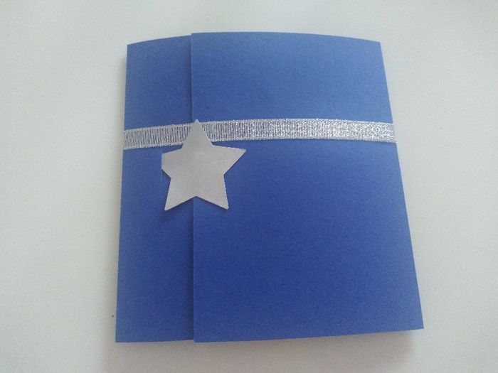 Partecipazioni tema stelle fai da te 2