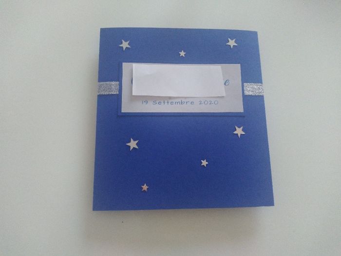 Partecipazioni tema stelle fai da te 3