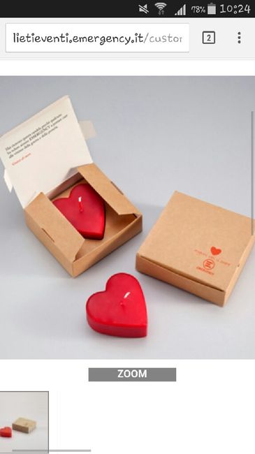 Bomboniere solidali. - 1