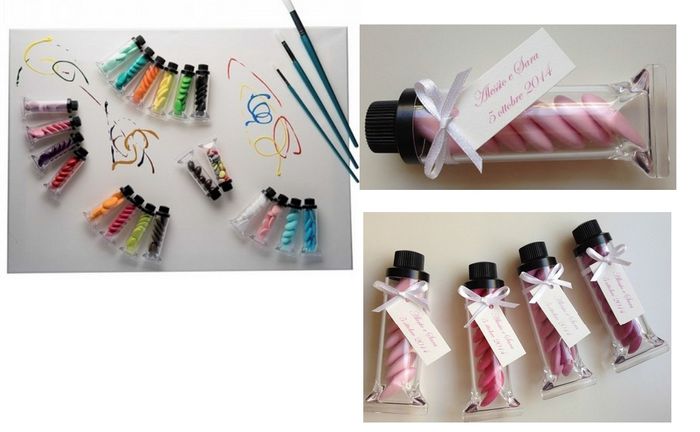 Idea sacchetti, segnaposto e tableau