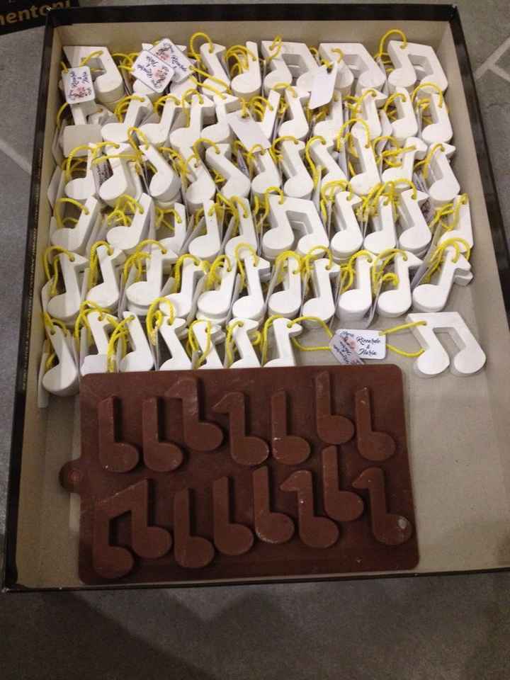 Gessetti a forma di nota musicale - 1