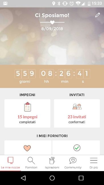 Quanti giorni mancano alle tue nozze? - 1