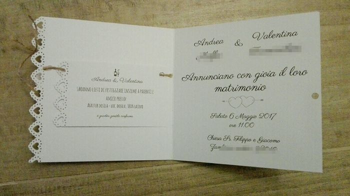 Partecipazioni definitive! contentissima - 1