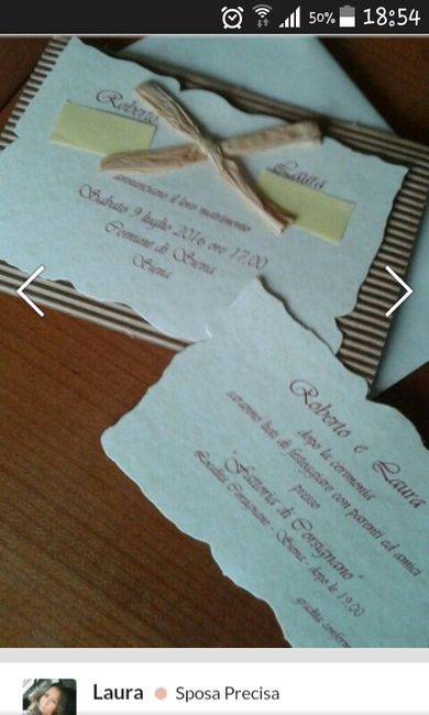 Postate le vostre partecipazioni!:) - 1