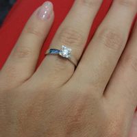  Ragazze 😍 Anello di fidanzamento  - 1