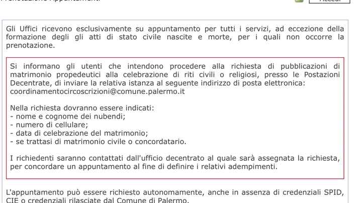 Matrimonio civile Palermo - 1