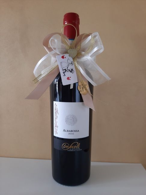 Bomboniere bottiglia di spumante 2