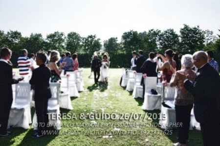 Le mie nozze! 26/07/2013 - L'ingresso