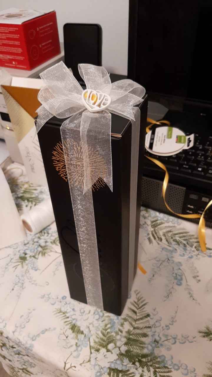 Bomboniere bottiglia di spumante - 3