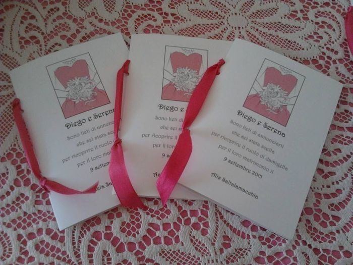 manuale damigelle della sposa