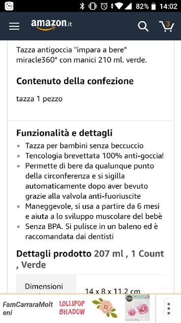 Biberon per acqua antigoccia e senza valvola 1