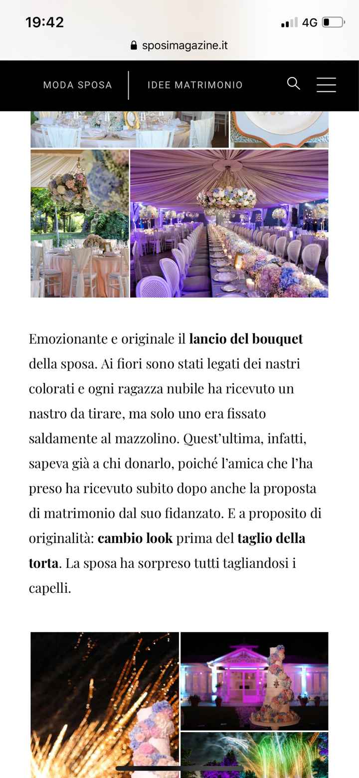 Non vorrei lanciare il bouquet ma.... - 1