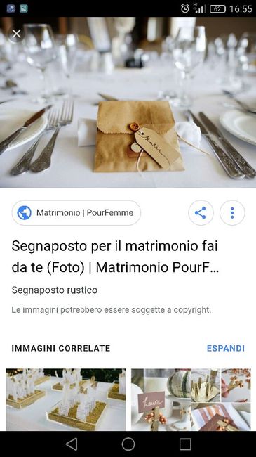 Idea per i segnaposti - 1