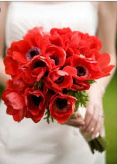 Bouquet tema rosso - 2