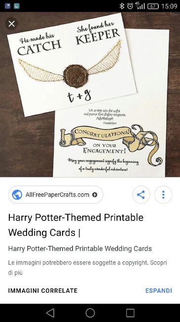 Matrimonio tema  harry potter 13