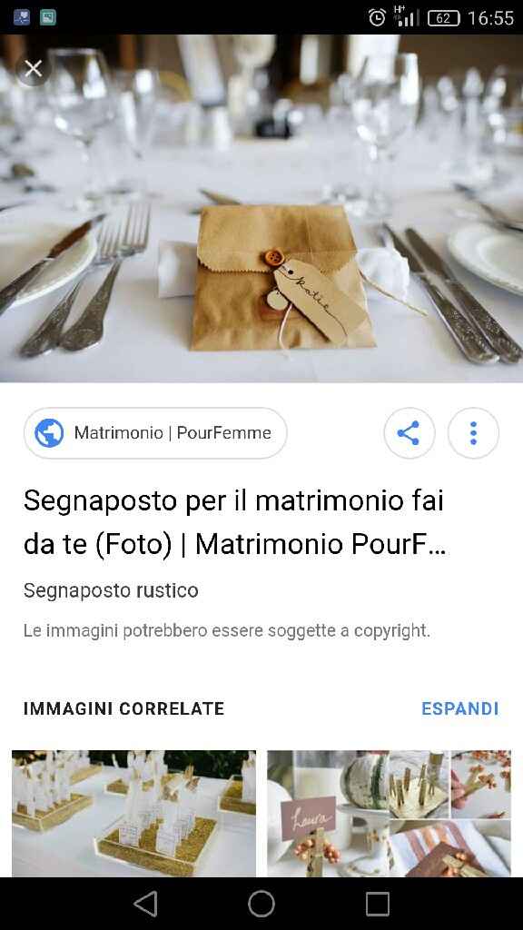 Idea per i segnaposti - 1