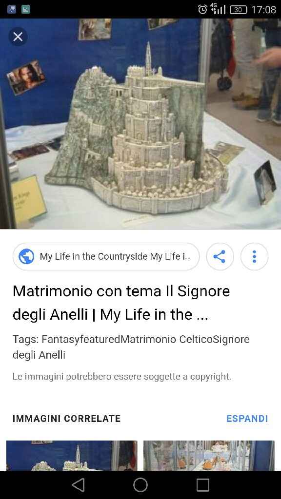 matrimonio stile fantasy / signore degli anelli / hobbit - 5