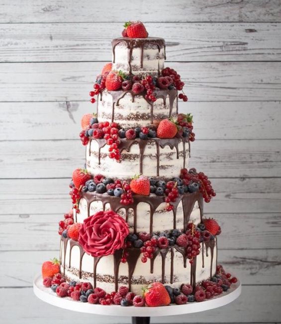 Naked cake...al cioccolato! 😋🎂🍫 - 1