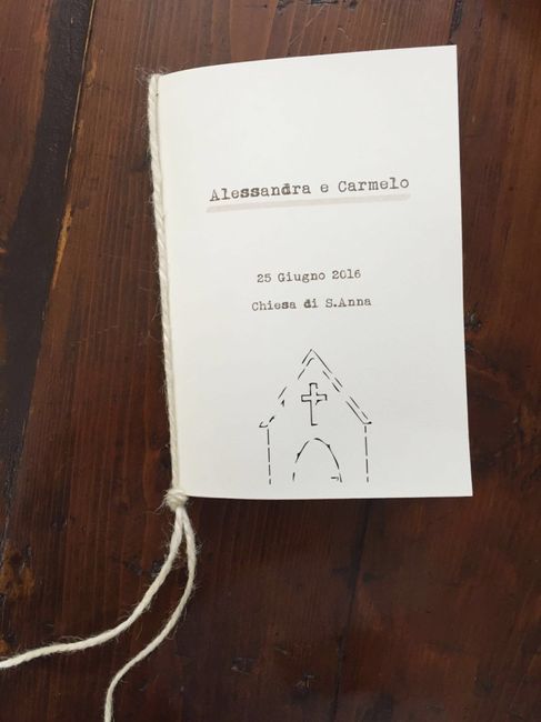 Libretto messa consigli - 1