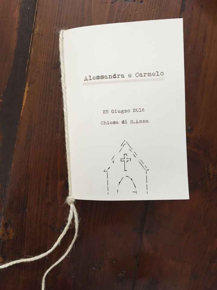 Libretto messa consigli - 1