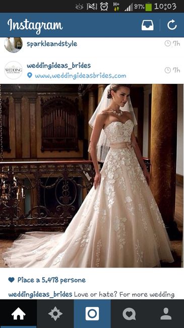 L'abito dei sogni delle sposine 2015 - 1