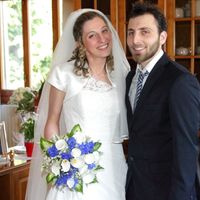 Foto fiori bianchi e Blu