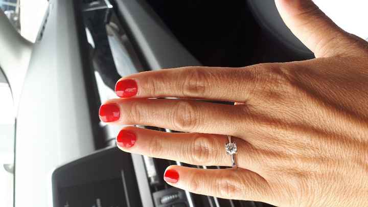 E ora mostraci una foto del tuo anello di fidanzamento! - 1