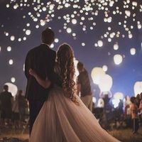 Lancio lanterne dopo taglio torta - 1